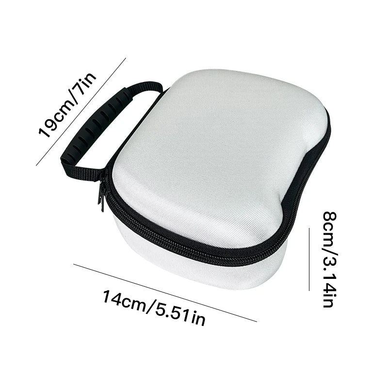 Suitable for PS5/XBOX Series X/S/SWITCH Game Boards, Controller Travel Carrying Hard Protection Box,Send Two Rocker Caps