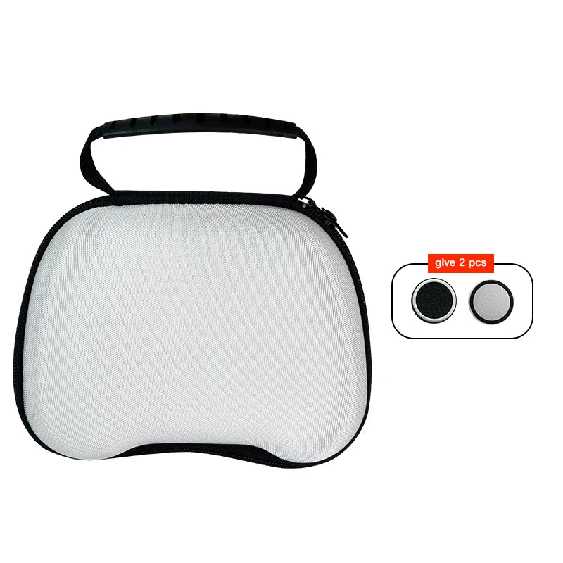 Suitable for PS5/XBOX Series X/S/SWITCH Game Boards, Controller Travel Carrying Hard Protection Box,Send Two Rocker Caps